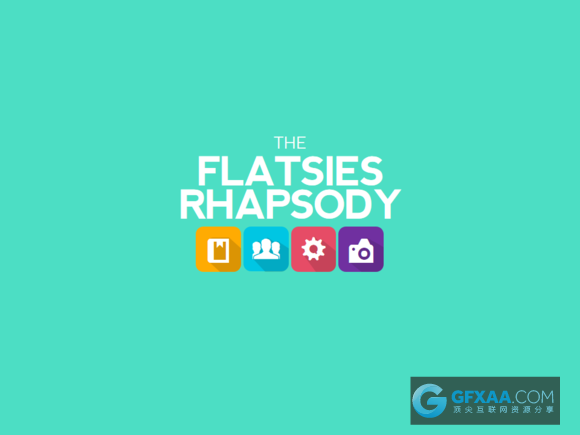 30多页APP图标布局卡通风格PPT模板 - 顶尖PPT