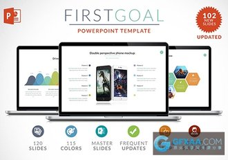 多种色彩搭配图形图表PPT模板 - 顶尖PPT