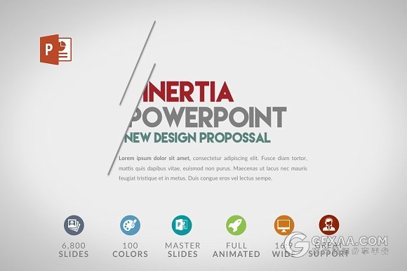 90多页欧美商务风格PPT通用模板 - 顶尖PPT