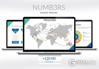 66页精美动画交互效果商务Keynote模板 - 顶尖PPT