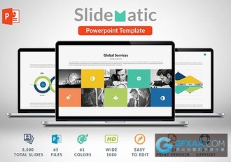 61个颜色配置文件多用途PPT模板 - 顶尖PPT