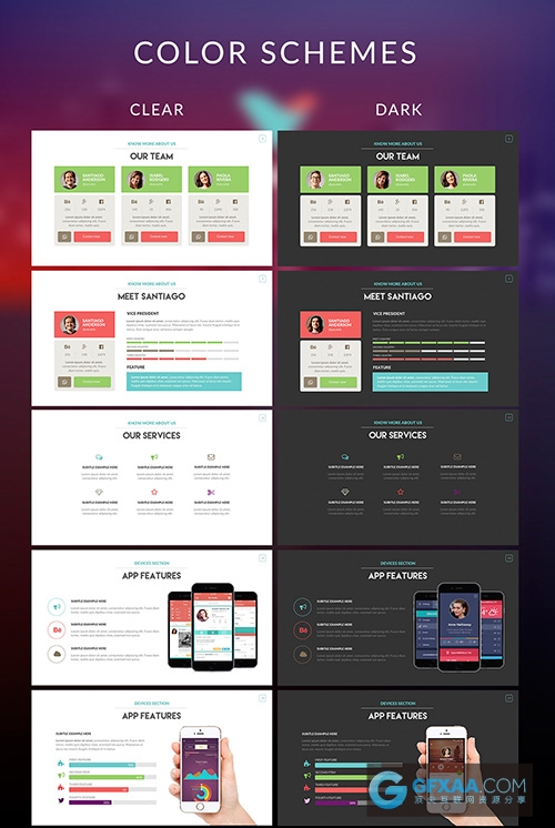 全动画多种比例支持PC和MAC商务PPT模板 - 顶尖PPT