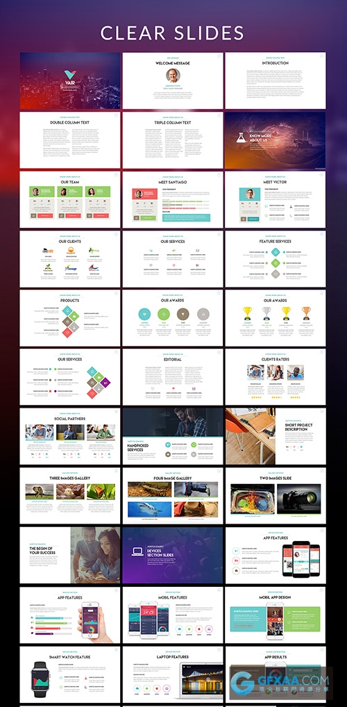 全动画多种比例支持PC和MAC商务PPT模板 - 顶尖PPT
