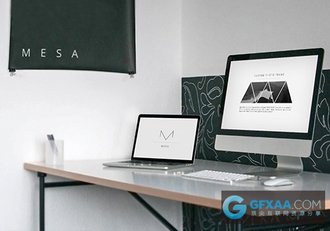 黑色白色2种简约风格PPT模板 - 顶尖PPT