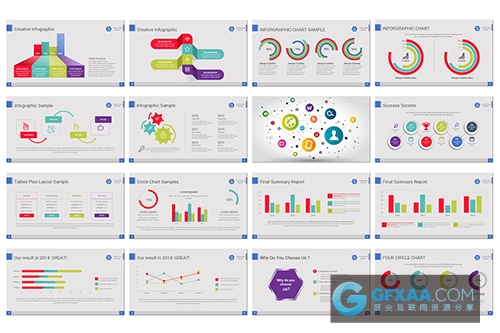 企业年度报告精美动画效果PPT模板 - 顶尖PPT