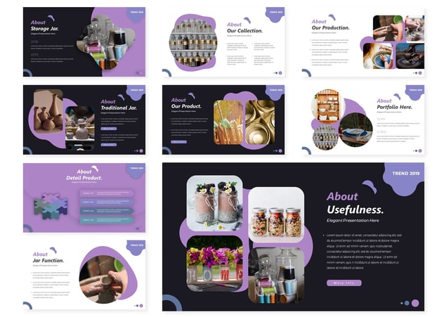 纪念品摆件行业介绍PPT模板 - 顶尖PPT