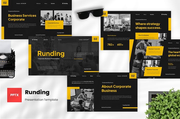 企业商务展示方案PPT模板 - 顶尖PPT