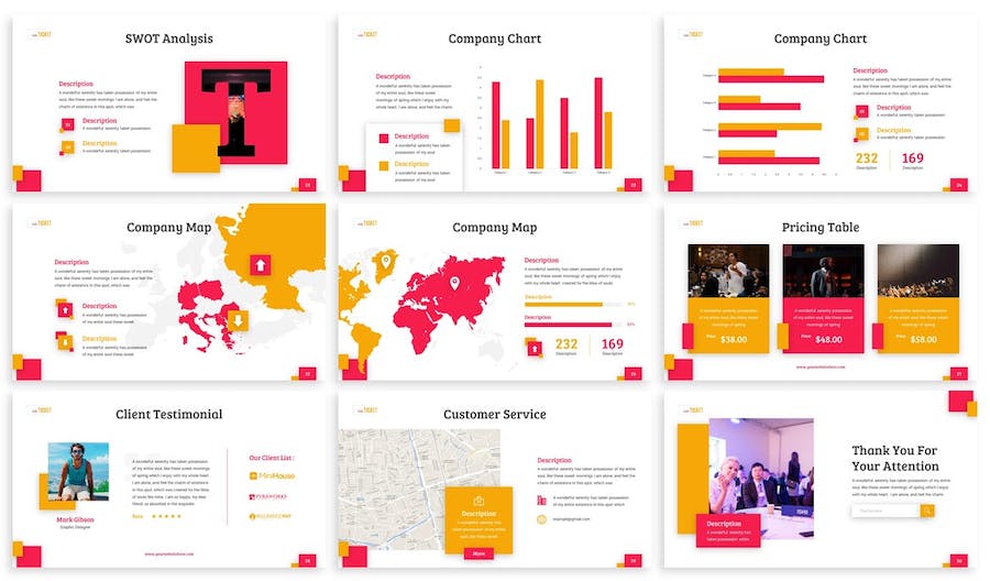 创意票务项目展示活动推介Keynote模板 - 顶尖PPT