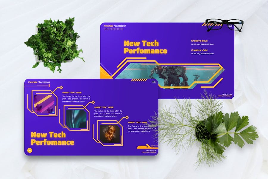 紫色创意多用途商业Keynote模板 - 顶尖PPT