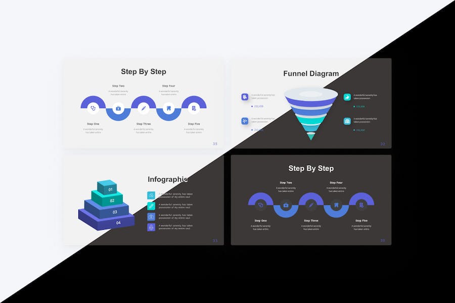健康蓝色创意医学演示PPT模板 - 顶尖PPT