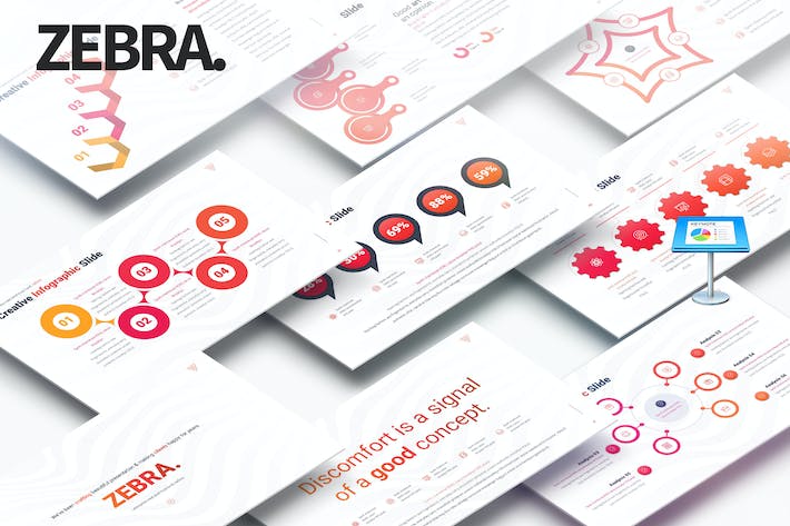 商业数据分析图形图表条形数据分析财务报告图表keynote模板 - 顶尖PPT