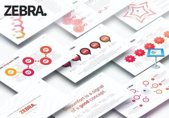 商业数据分析图形图表条形数据分析财务报告图表keynote模板 - 顶尖PPT