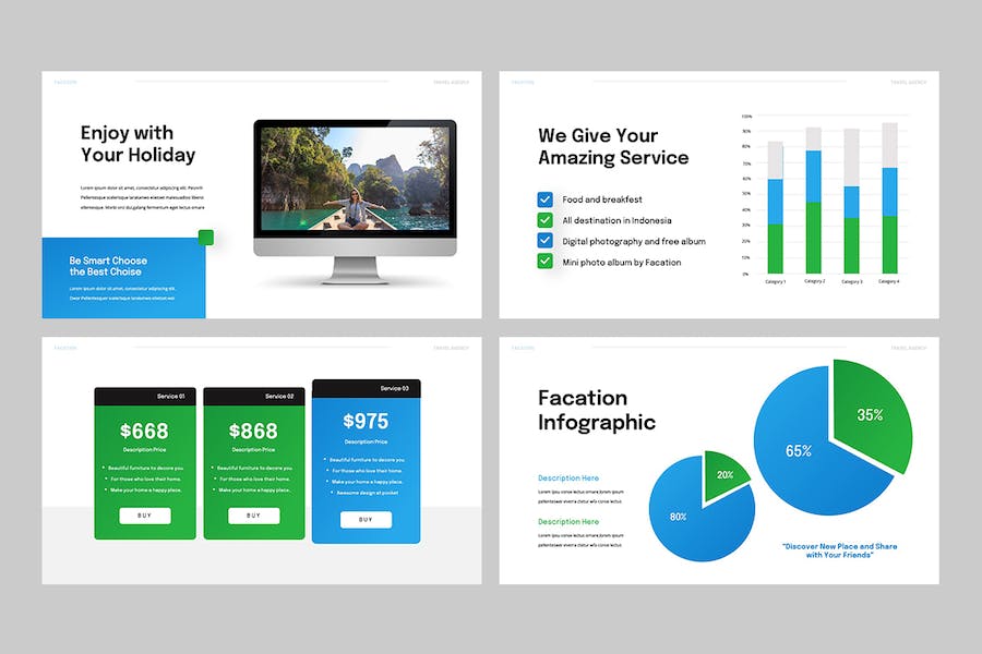 旅游出行规划攻略PPT模板 - 顶尖PPT