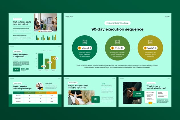 投资策略理财规划方案Keynote模板 - 顶尖PPT