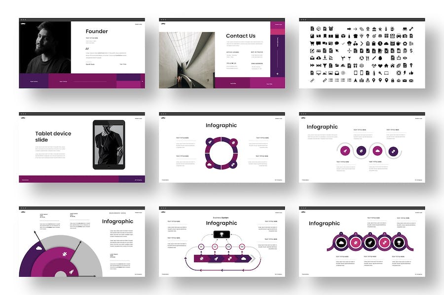 公司产品业务展示介绍PPT模板 - 顶尖PPT