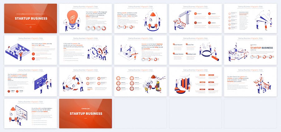 创业业务主题演讲keynote模板 - 顶尖PPT