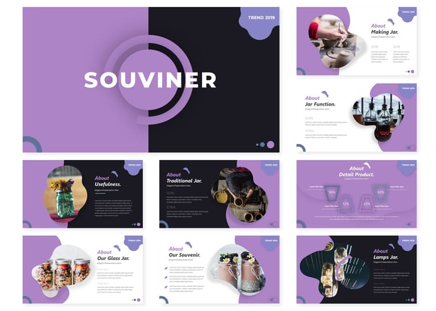 纪念品摆件行业介绍PPT模板 - 顶尖PPT