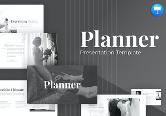 婚礼活动策划组织keynote模板 - 顶尖PPT