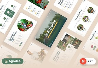 农业有机农场PPT模板 - 顶尖PPT