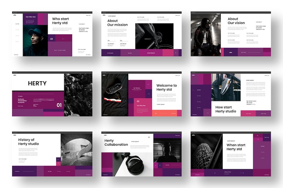 公司产品业务展示介绍PPT模板 - 顶尖PPT