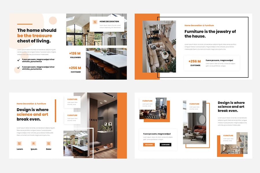 家居装饰家具销售推介方案PPT模板 - 顶尖PPT