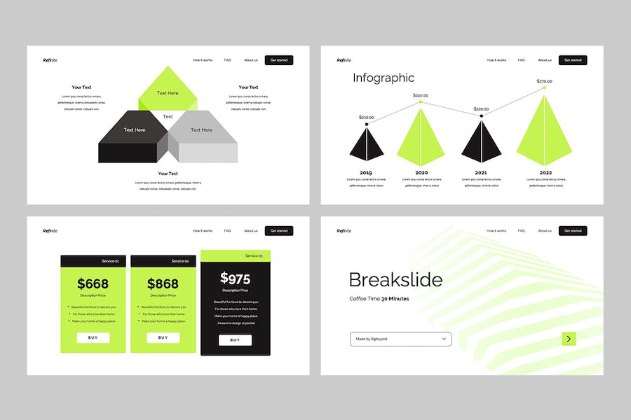 极简设计主题风格方案Keynote模板 - 顶尖PPT