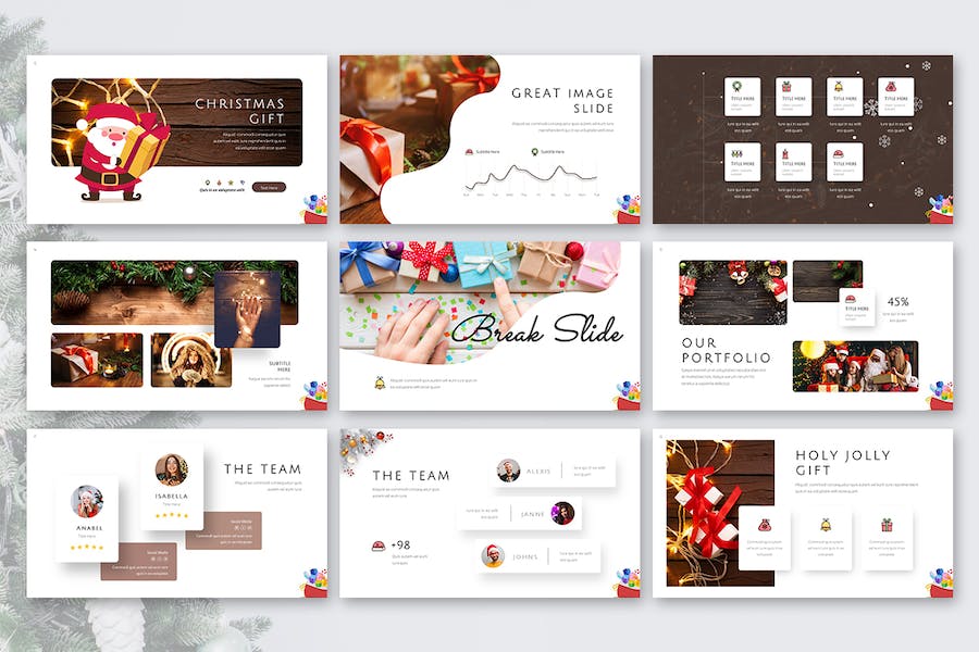 圣诞节假日活动策划PPT模板 - 顶尖PPT