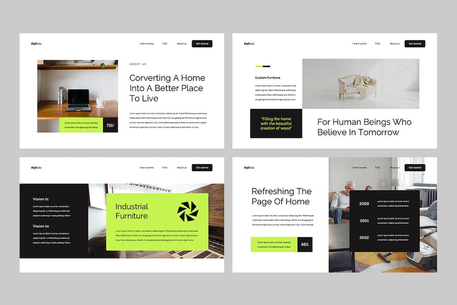 极简设计主题风格方案Keynote模板 - 顶尖PPT