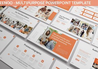 企业合作商业计划书多用途PPT模板 - 顶尖PPT