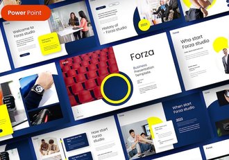 商务风格团队会议项目合作PPT模板 - 顶尖PPT