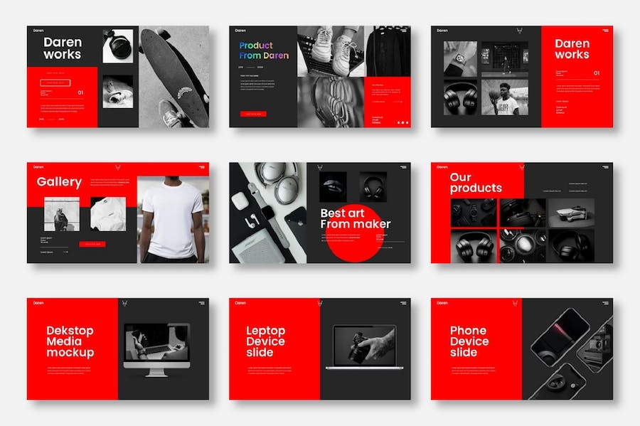 商务工作计划总结keynote模板 - 顶尖PPT