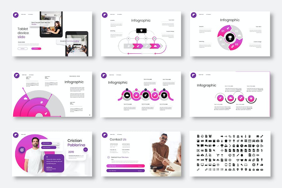 商务合作企业介绍公司会议PPT模板 - 顶尖PPT