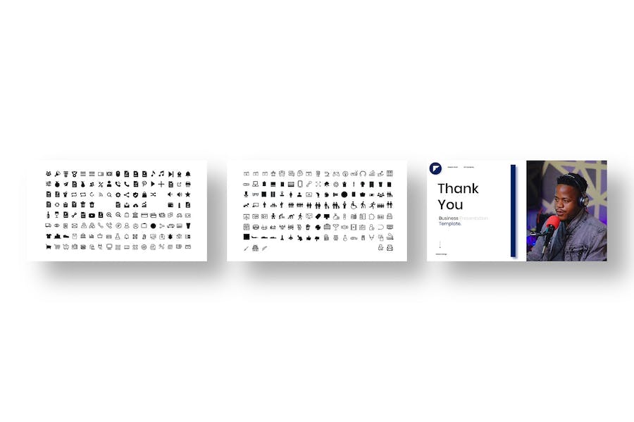 欧美商务风格企业项目合作简介商用PPT模板 - 顶尖PPT