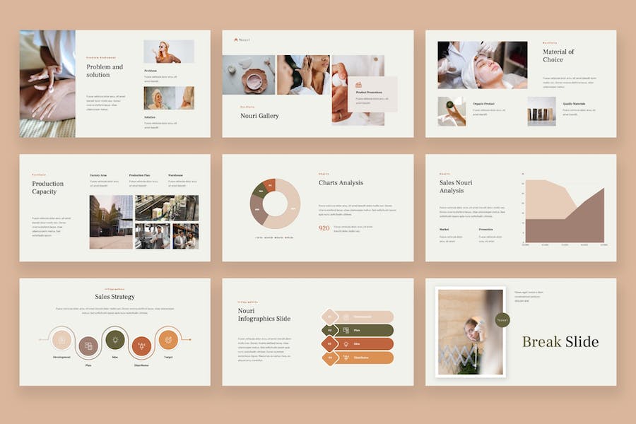 网上商店业务运营推广展示PPT模板 - 顶尖PPT