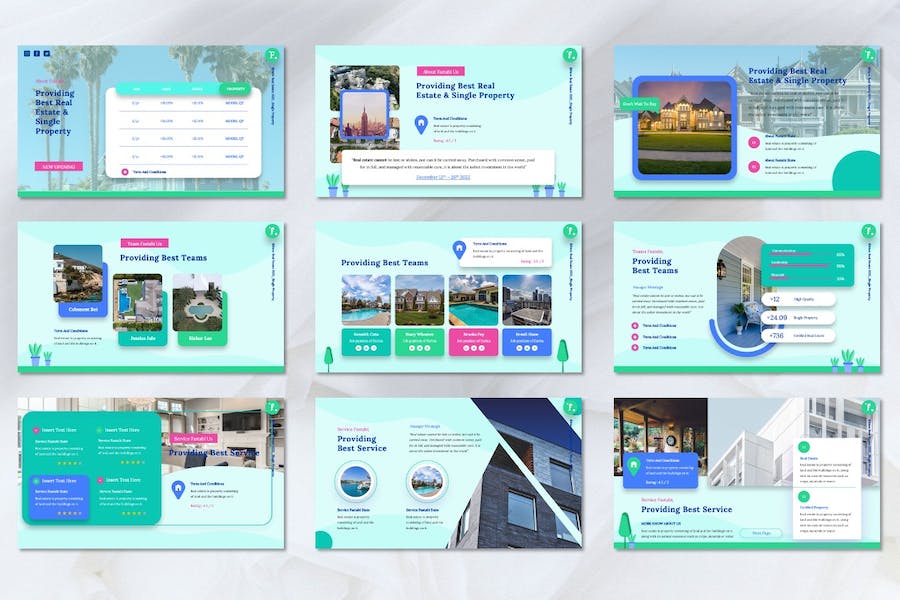 房地产项目销售推介PPT模板 - 顶尖PPT