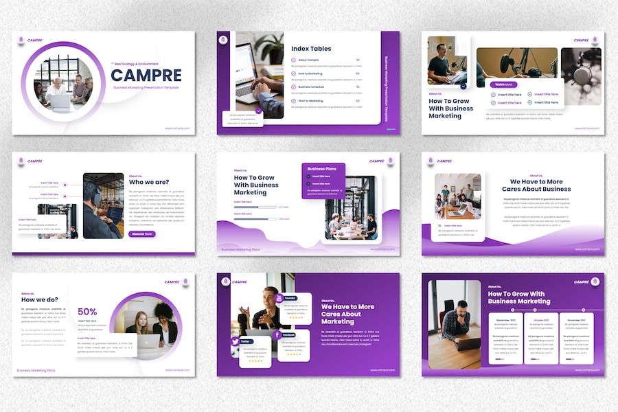 饮品营销前期推广Keynote模板 - 顶尖PPT