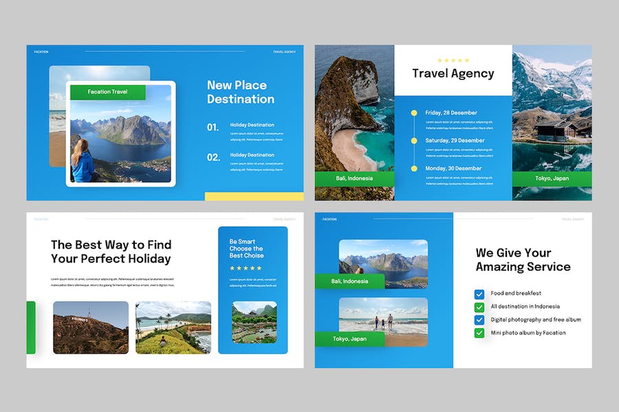 旅游出行规划攻略PPT模板 - 顶尖PPT