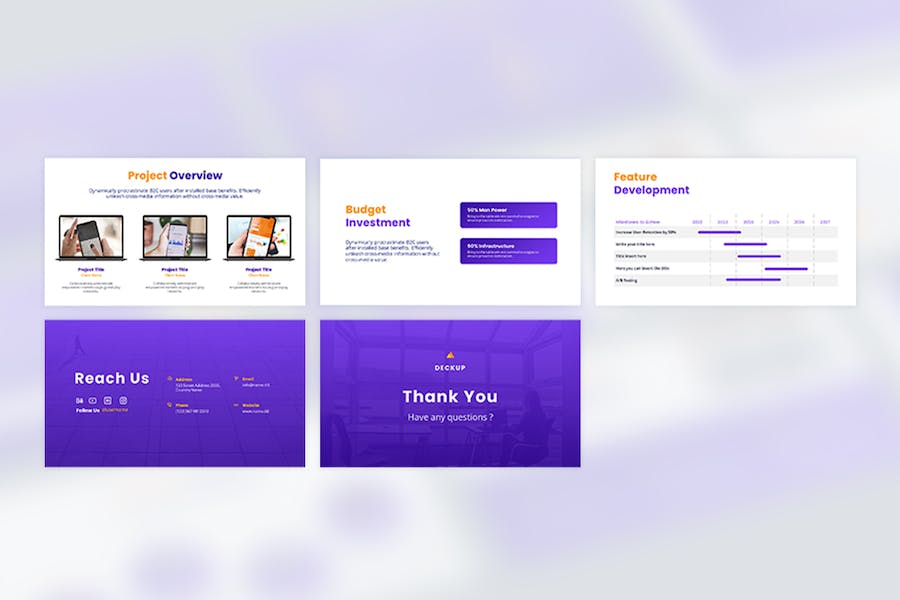 国外商务数据分析项目展示合作PPT模板 - 顶尖PPT