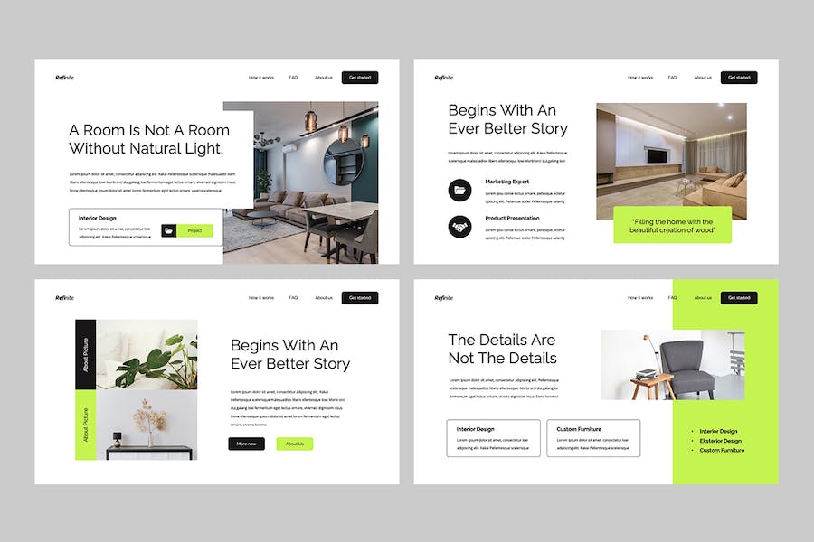 极简设计主题风格方案Keynote模板 - 顶尖PPT