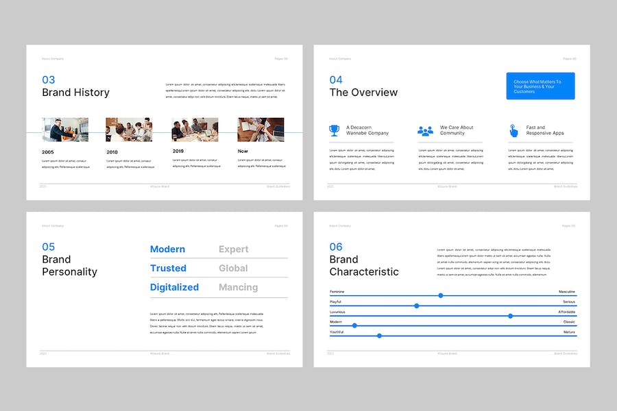 品牌指南宣传推广PPT模板 - 顶尖PPT