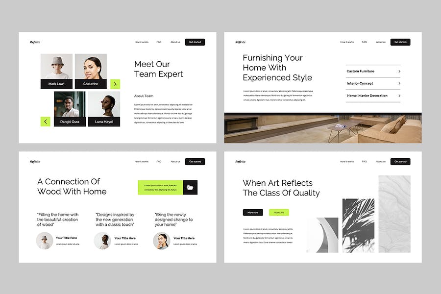 极简设计主题风格方案Keynote模板 - 顶尖PPT