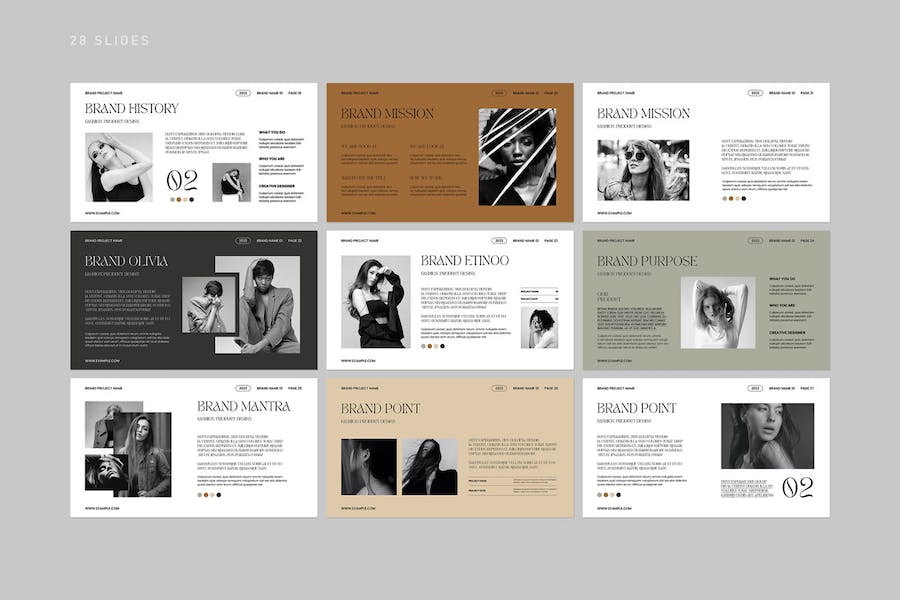 专业品牌策略指南Keynote模板 - 顶尖PPT