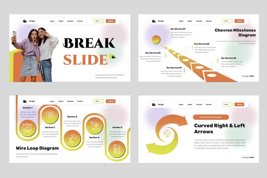 电影制作工作室项目介绍讲述展示方案PPT模板 - 顶尖PPT