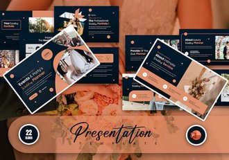 婚礼策划方案展示细节统筹PPT模板 - 顶尖PPT