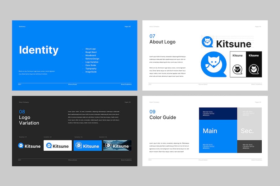 品牌指南宣传推广PPT模板 - 顶尖PPT