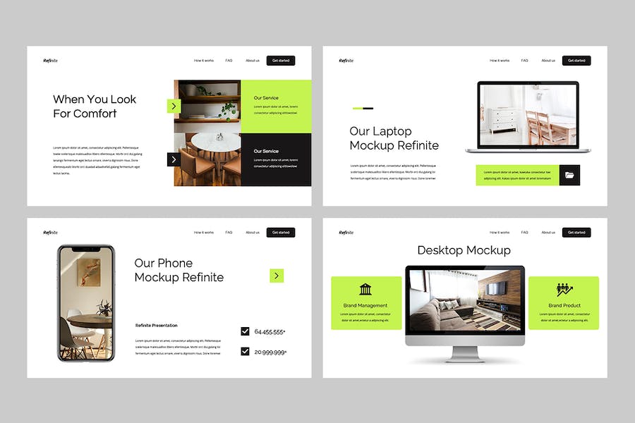 极简设计主题风格方案Keynote模板 - 顶尖PPT