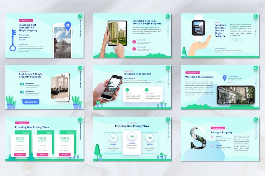 房地产项目销售推介PPT模板 - 顶尖PPT