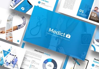 医疗领域专业知识科普展示Keynote模板 - 顶尖PPT