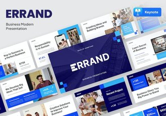 商业融资计划书项目方案Keynote模板 - 顶尖PPT