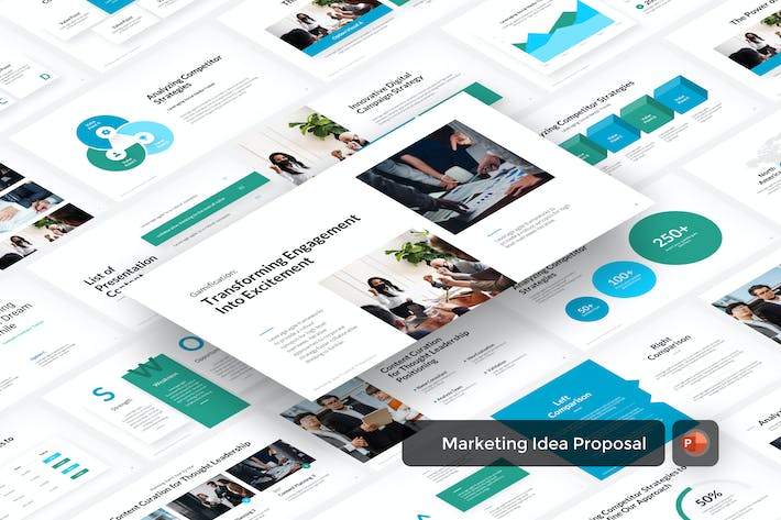 营销创意建议书方案策略推广PPT模板 - 顶尖PPT